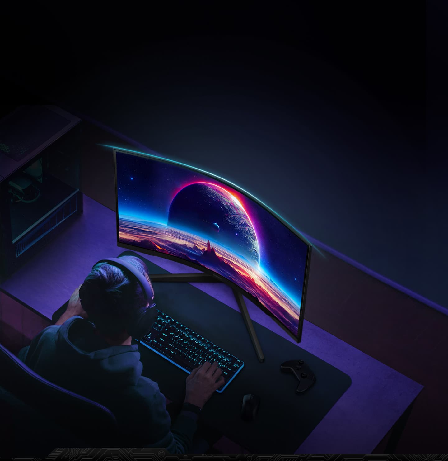 Écran incurvé Samsung Odyssey G5 32 pouces S32CG552EU – Image 5