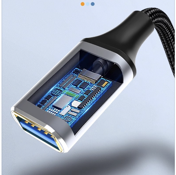 Câble USB femelle-mâle 3 m – Image 2