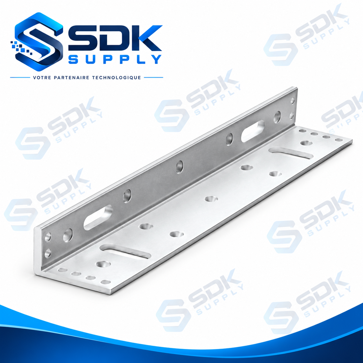 Support en L pour ventouse électromagnétique 280 kg