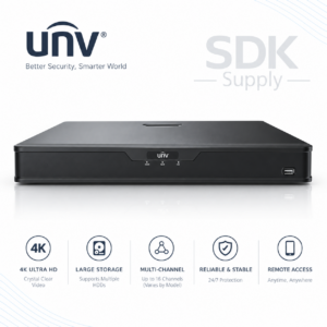 Enregistreur NVR UNV 16 canaux PoE 1U