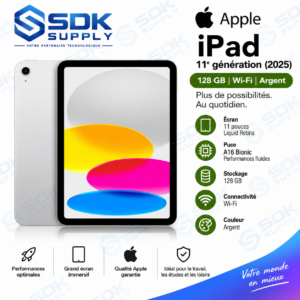 Apple iPad 9e génération 128 Go Wi-Fi