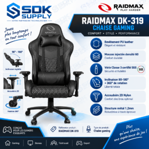 chaise gaming Raidmax DK-319