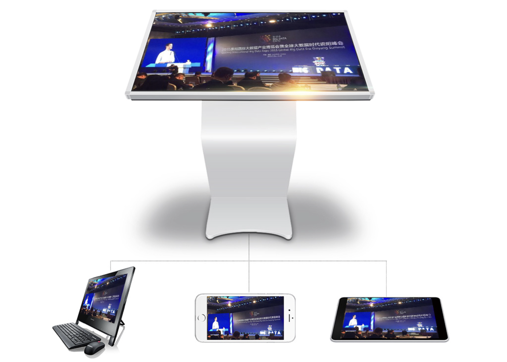Écran d’affichage tout en un tactile 55 pouces KAWDEN – Image 6
